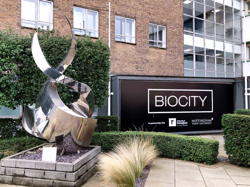 BIOCITY hosted the event in Nottingham; BIOCITY Nottingham (in partnership with University of Nottingham and Nottingham Trent University) is the UK’s largest bioscience innovation and incubation centre / ©ACOLINK